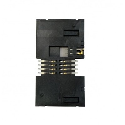 8+2pin Smt Type Ic Card Smart Card Reader Connector For Smart Meter