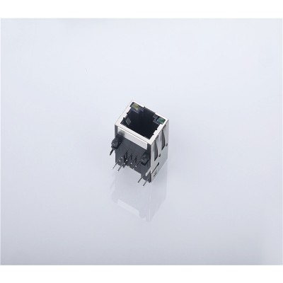 factory manufacturer hot selling 1*4 4 ports multi port 8 pin amp rj45 modular connector